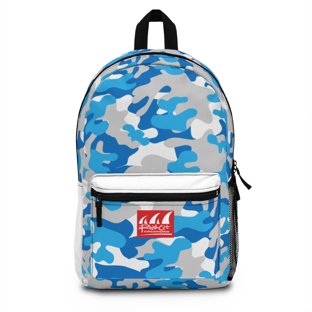 Blue camo nike fashion backpack